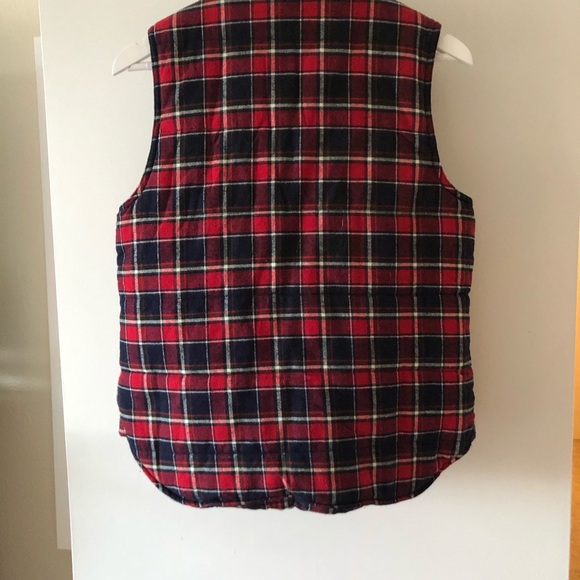 Evereve flannel vest jacket. - Picture 2 of 4